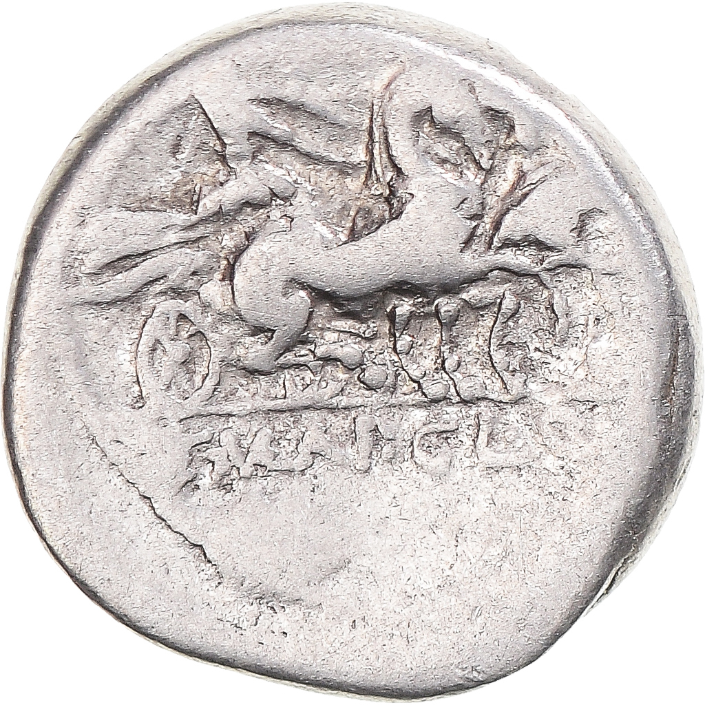 Coin, Manlia, Denarius, 111-110 BC, Rome, , Silver, Crawford:299/1