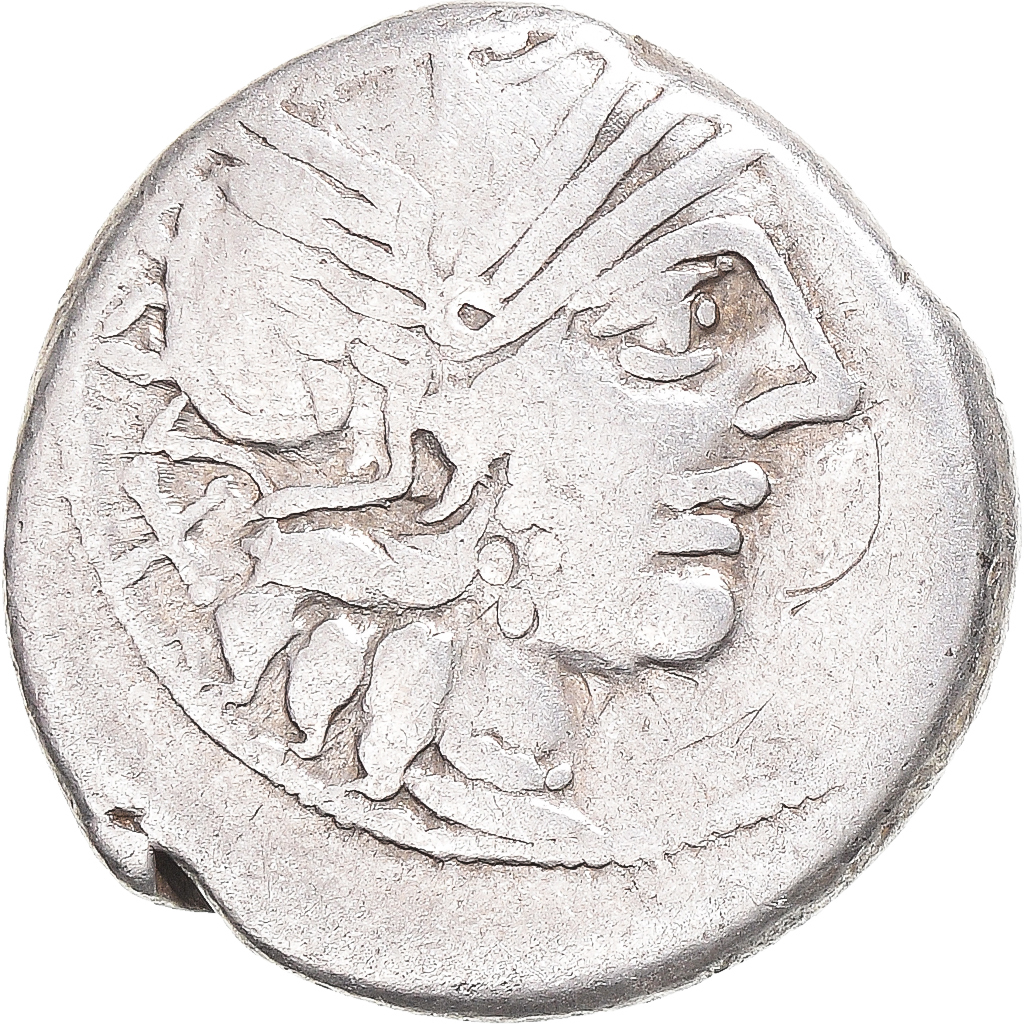 Coin, Porcia, Denarius, 123 BC, Rome, , Silver, Crawford:274/1
