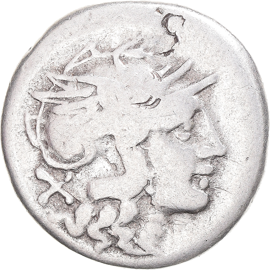 Coin, Furia, Denarius, 169-158 BC, Rome, , Silver, Crawford:187/1