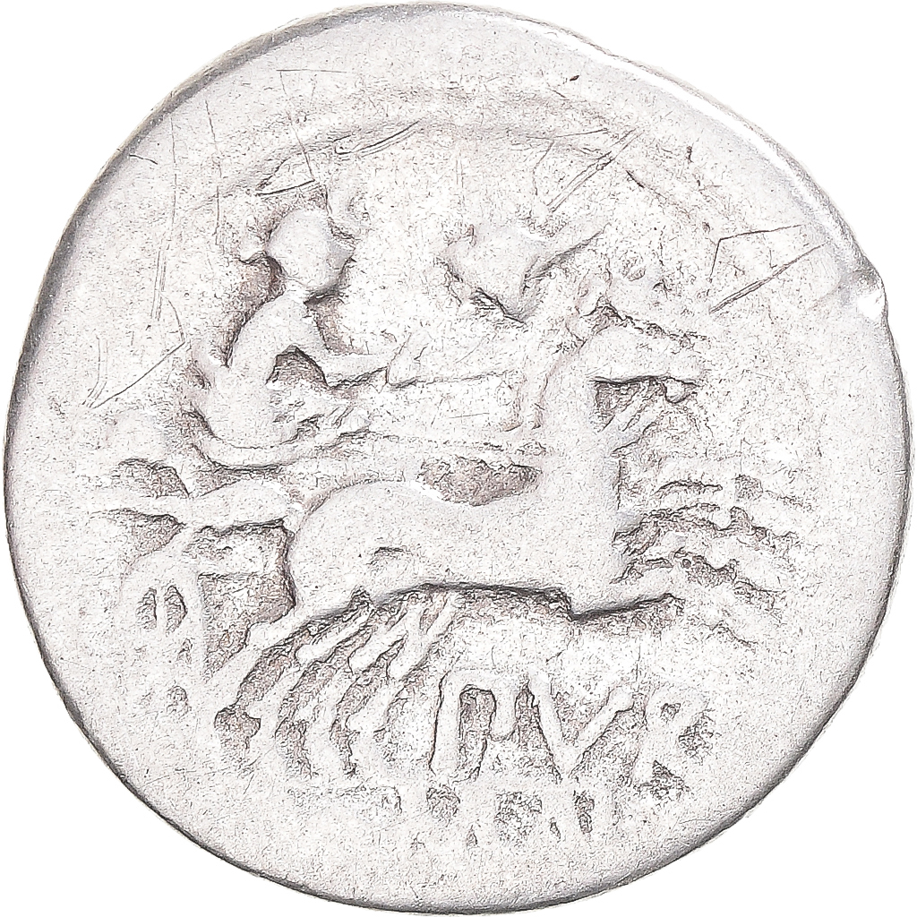Coin, Furia, Denarius, 169-158 BC, Rome, , Silver, Crawford:187/1