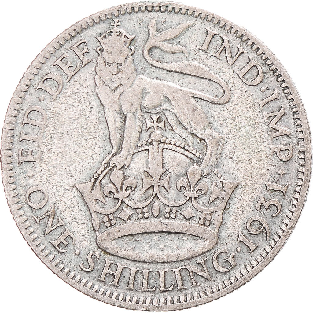Coin, United Kingdom, George V, Shilling, 1931, , Silver