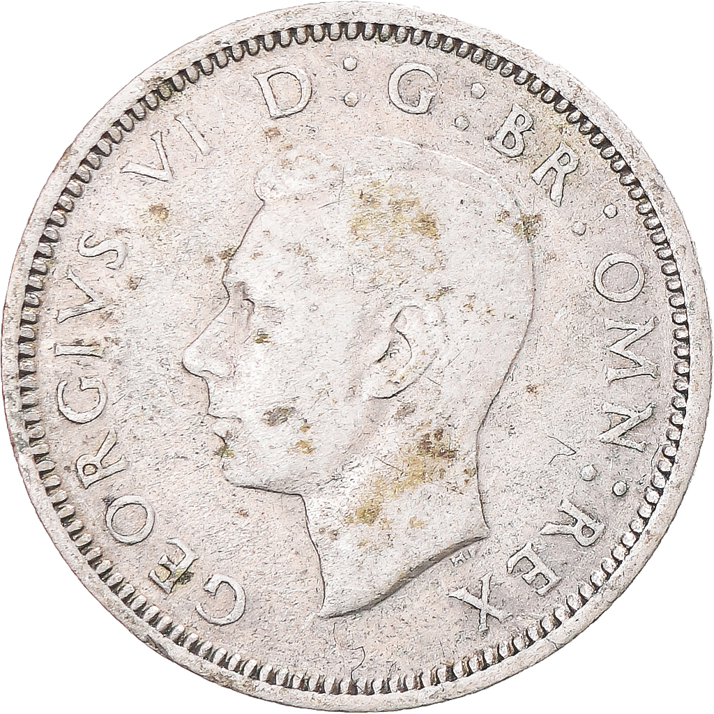 Coin, United Kingdom, George VI, 6 Pence, 1940, , Silver
