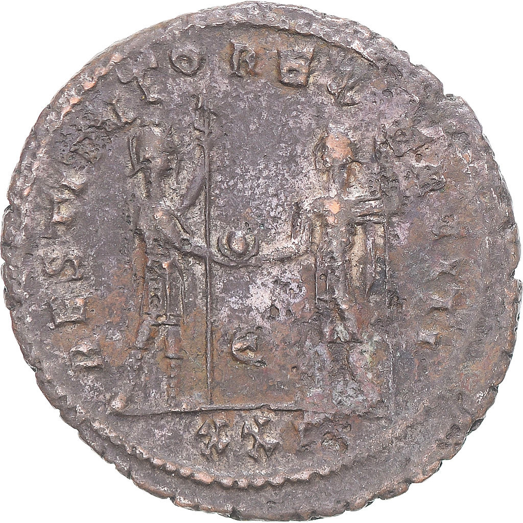 Coin, Aurelian, Antoninianus, 270-275, Kyzikos, , Billon, RIC:366