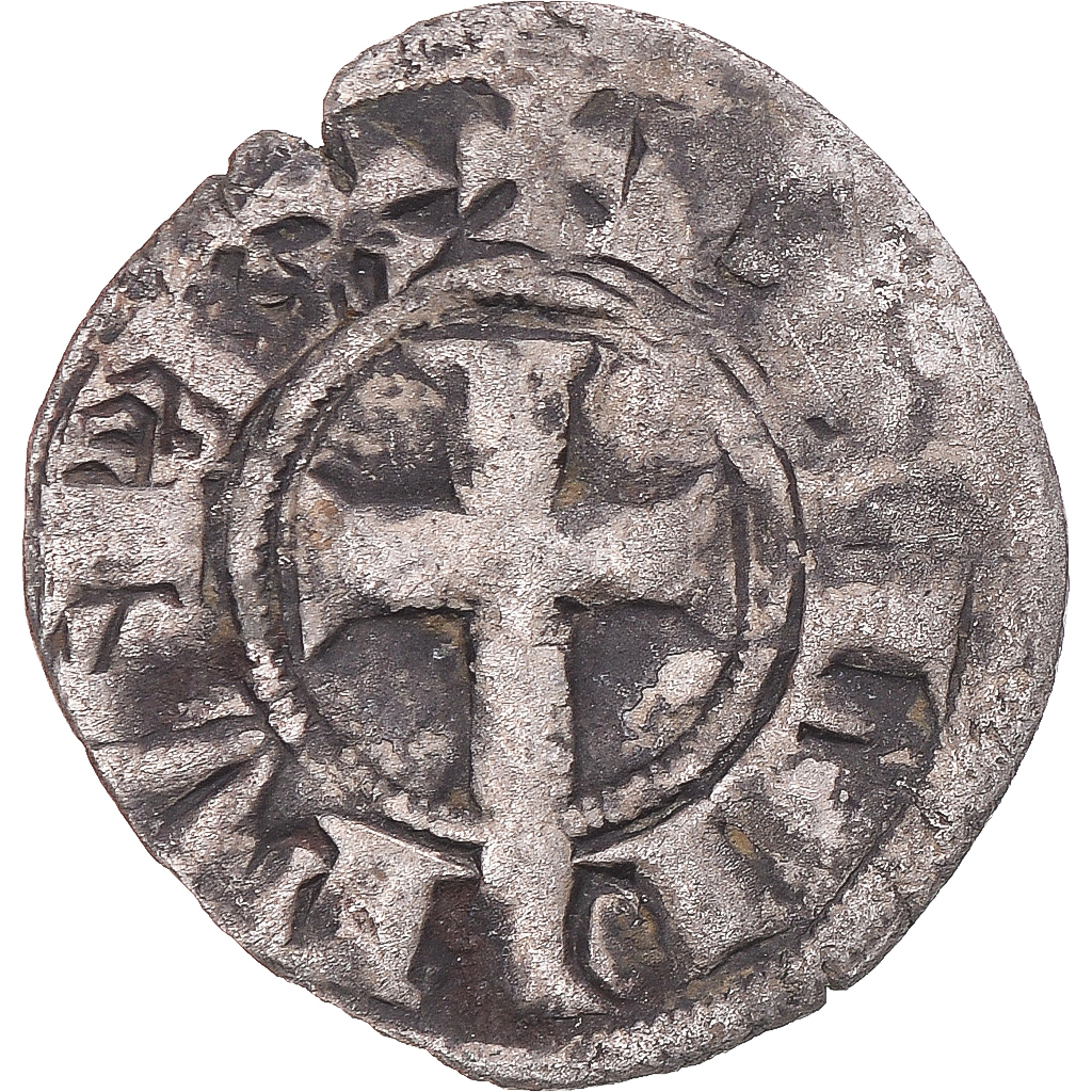 Coin, France, Philip IV, Bourgeois Simple, 1311-1314, , Billon