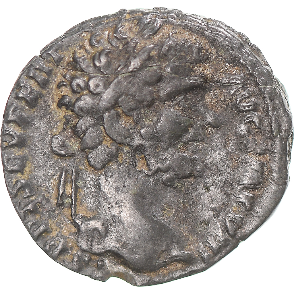 Coin, Septimius Severus, Denarius, 196-197, Rome, Barbaric imitation, 