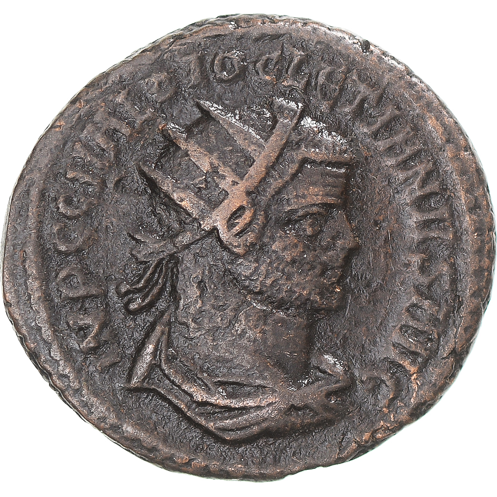 Coin, Diocletian, Antoninianus, 284-294, Kyzikos, , Billon, RIC:306