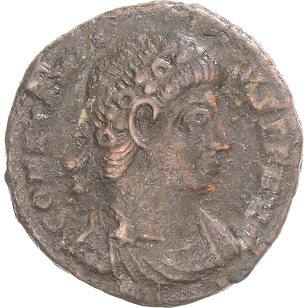Coin, Constantius II, Follis, 337-361, Siscia, , Bronze