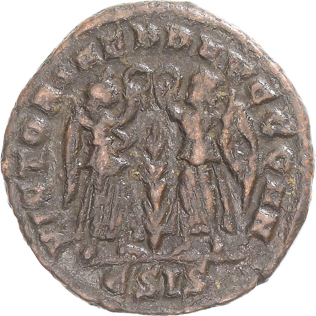 Coin, Constantius II, Follis, 337-361, Siscia, , Bronze