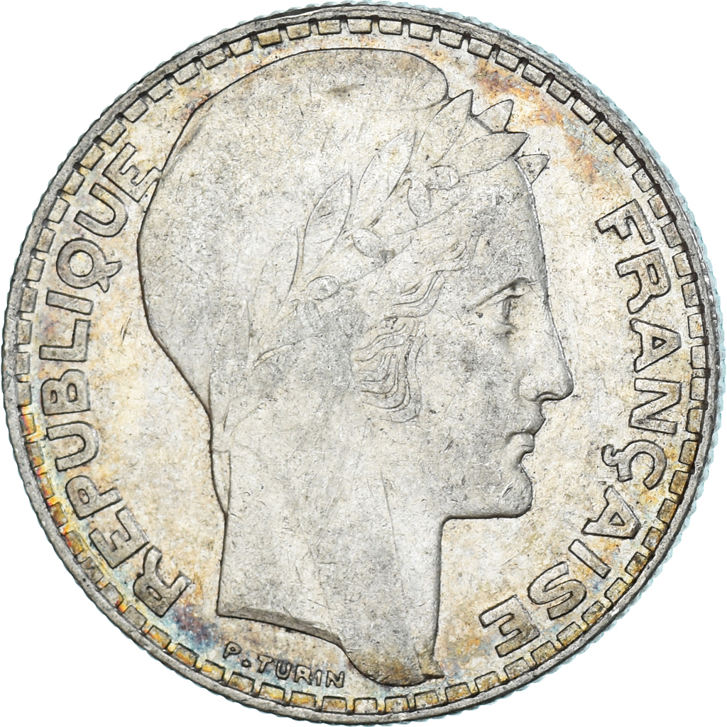 Coin, France, Turin, 10 Francs, 1937, Paris, , Silver, Gadoury:801