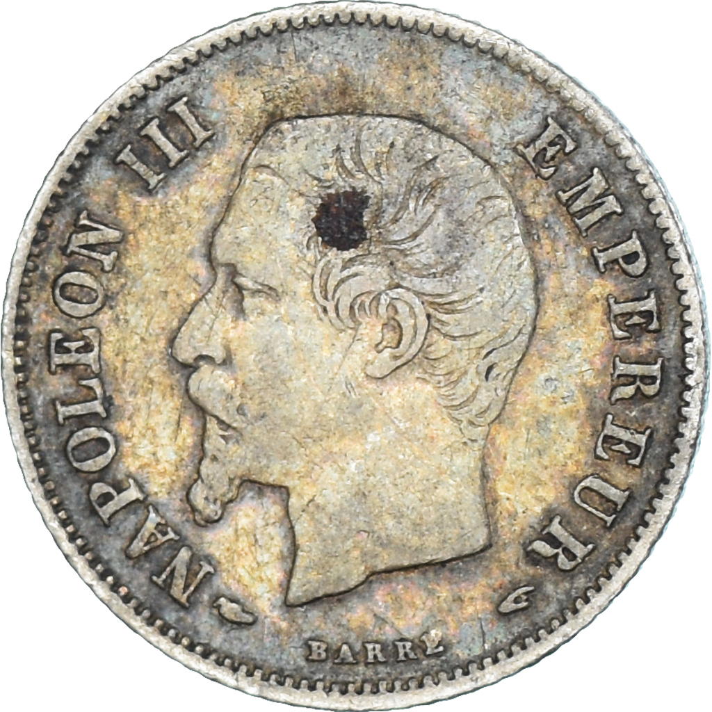 Coin, France, Napoleon III, 20 Centimes, 1854, Paris, , Silver