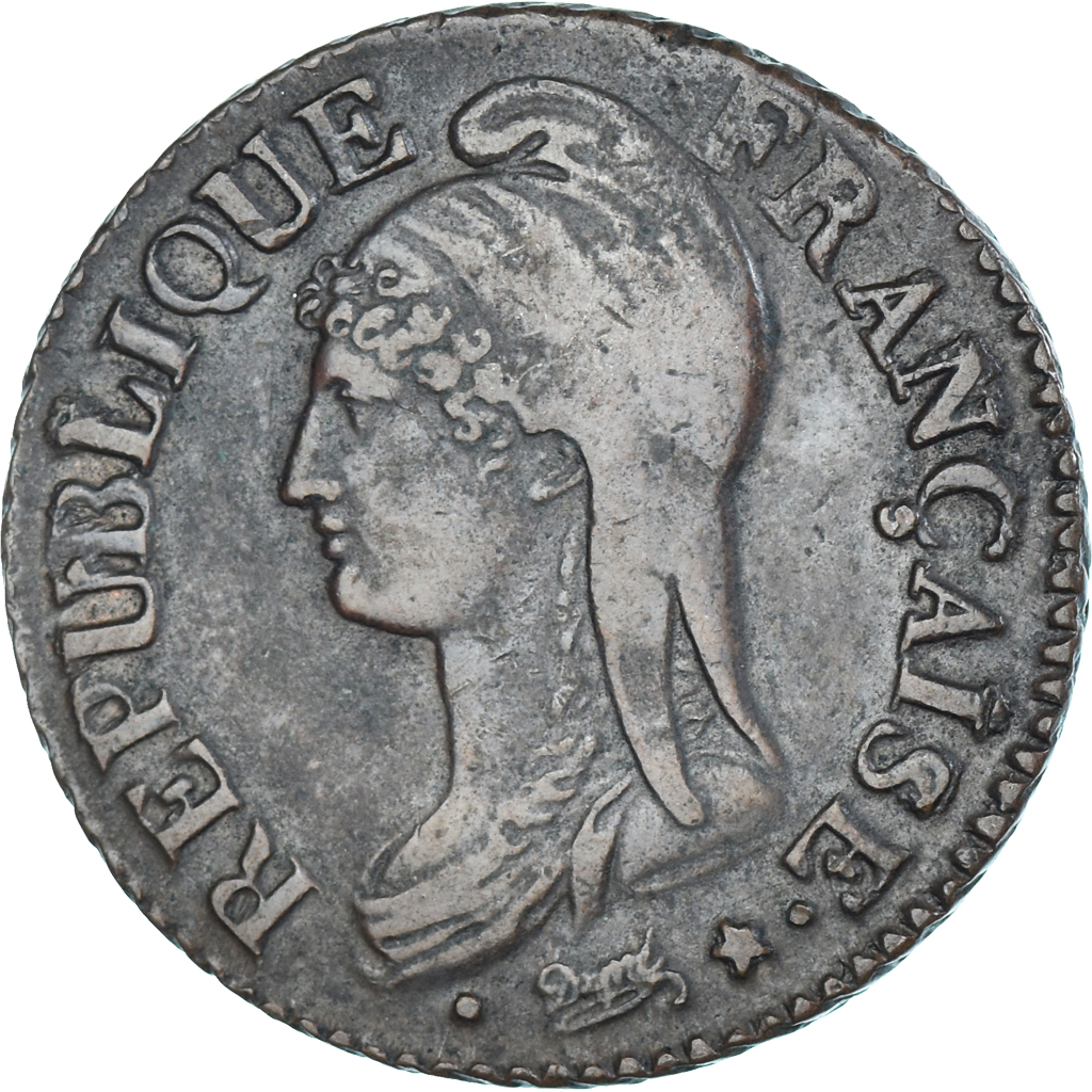 Coin, France, Dupré, 5 Centimes, AN 5, Paris, , Copper, Gadoury:126