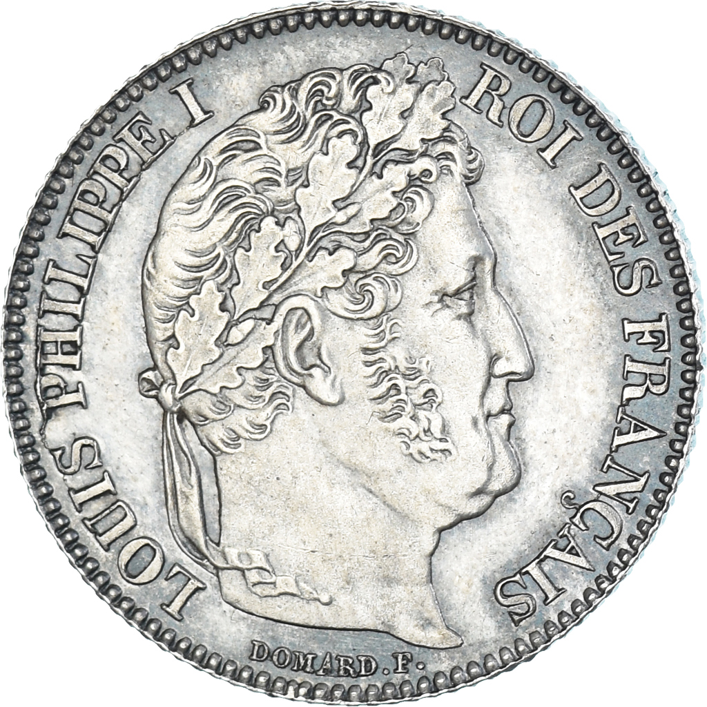 Coin, France, Louis-Philippe, 1 Franc, 1847, Paris, , Silver