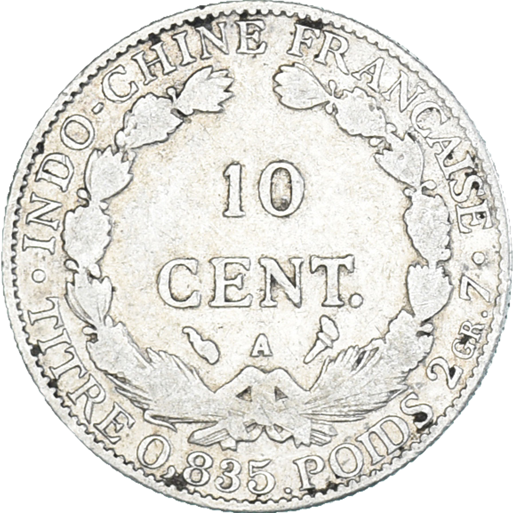 1172574] Coin, FRENCH INDO-CHINA, 10 Cents, 1912, Paris, F