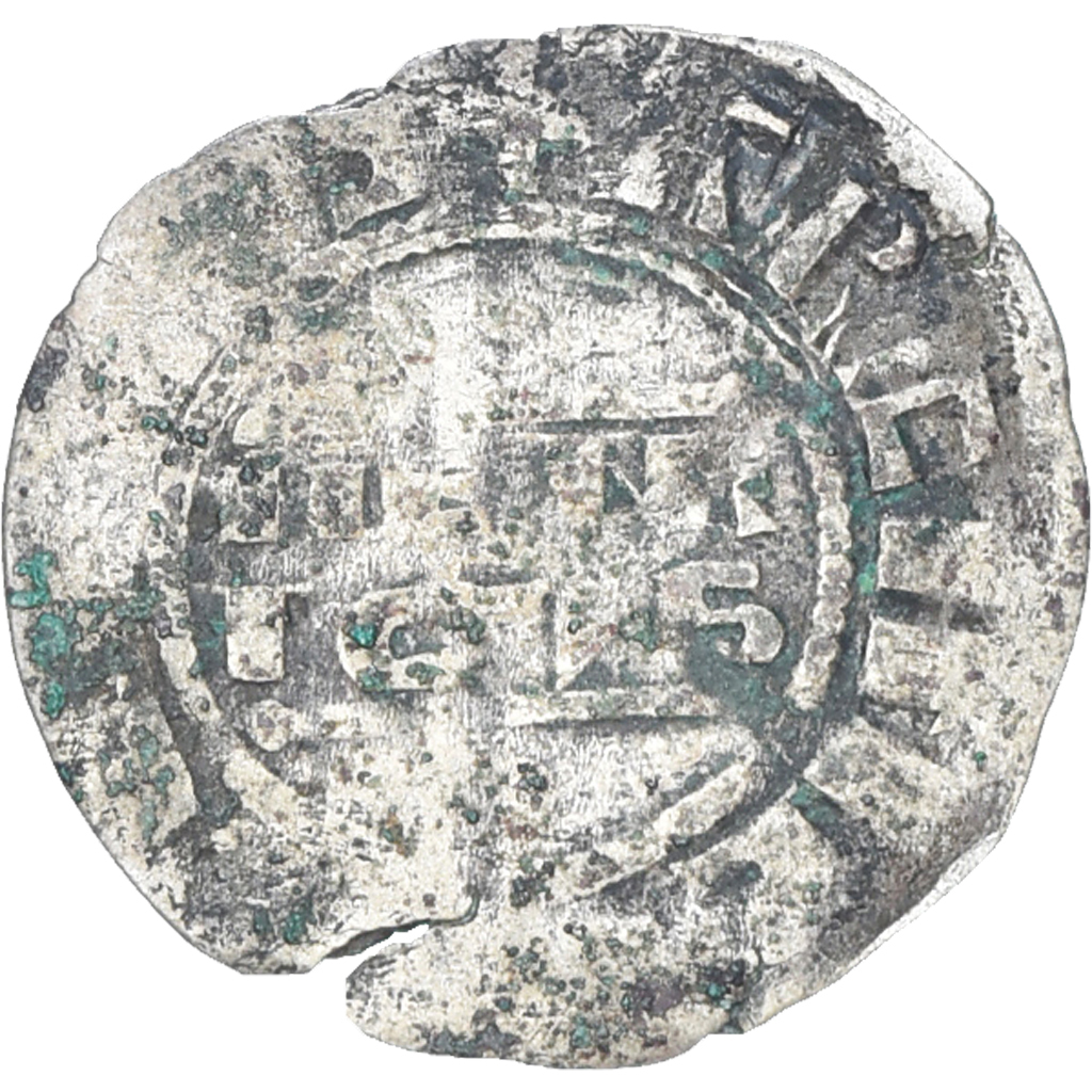 Coin, FRENCH STATES, Archevêché de Reims, Guillaume I, Denier, 1176-1202