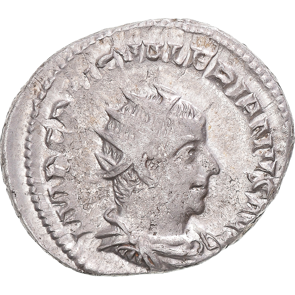 Coin, Valerian I, Antoninianus, 254, Rome, , Billon, RIC:125