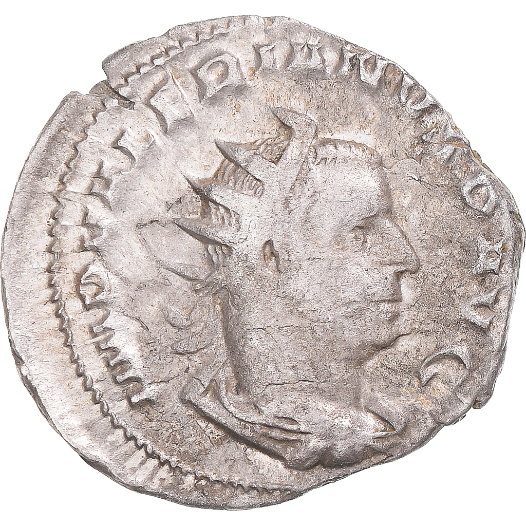 Coin, Valerian I, Antoninianus, 257, Rome, , Billon, RIC:259