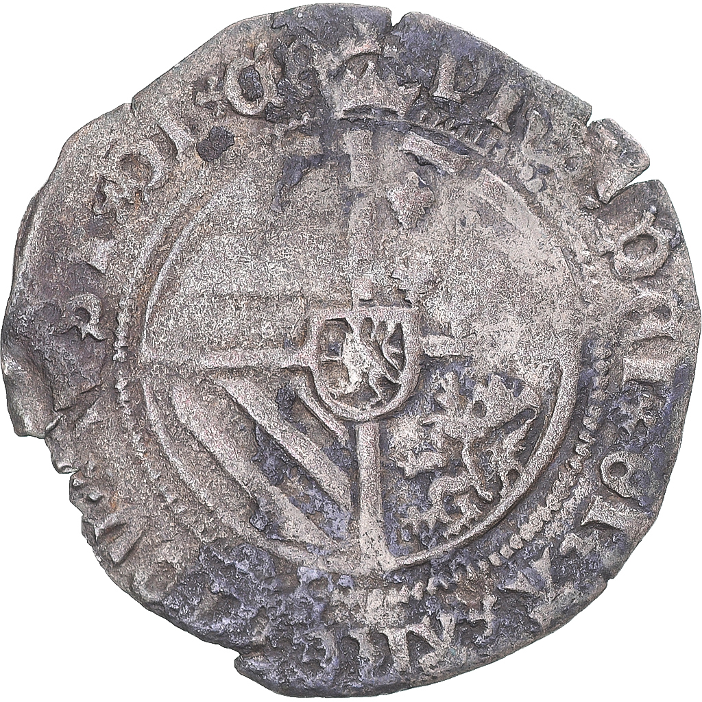 Coin, Belgium, Charles Quint, Gros, 1545-1553, Bruges, , Silver