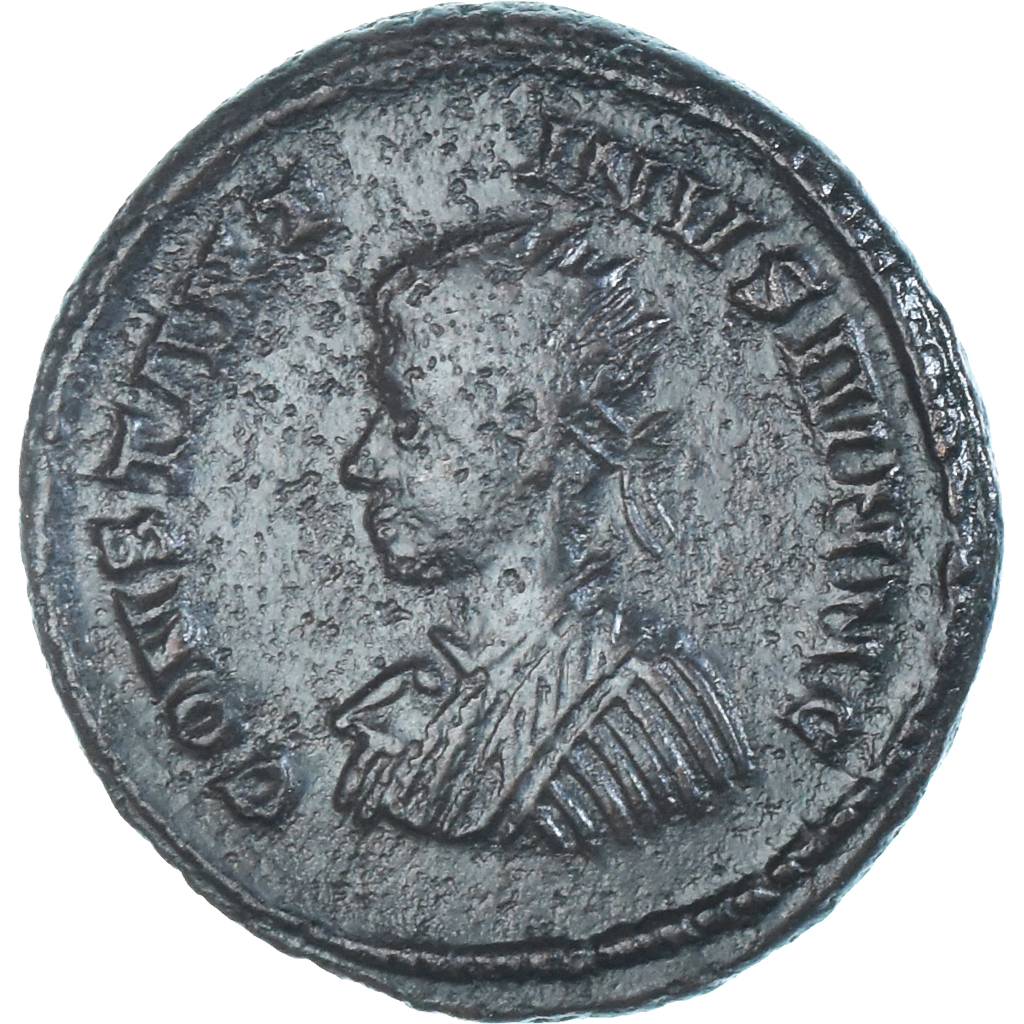 Coin, Constantine II, Follis, 320-321, London, , Bronze, RIC:198