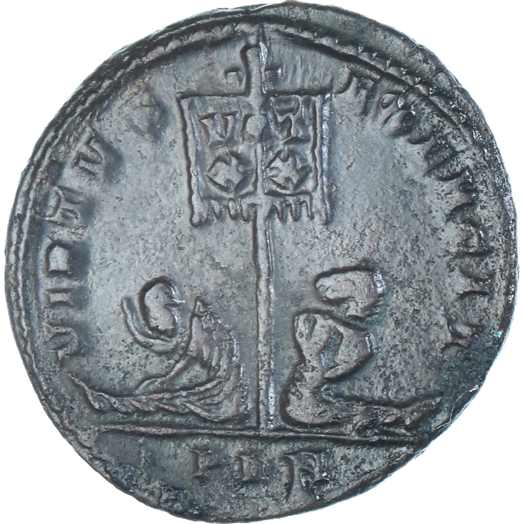 Coin, Constantine II, Follis, 320-321, London, , Bronze, RIC:198