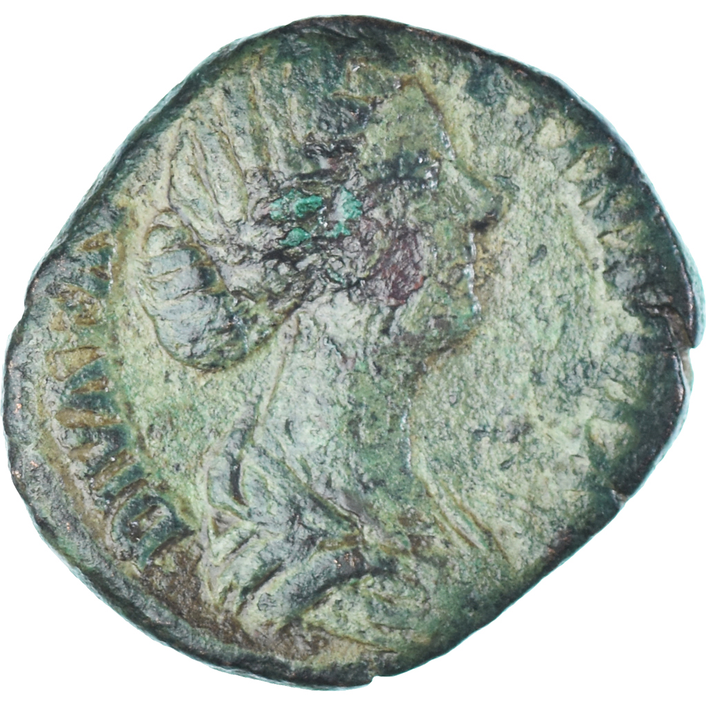 Coin, Diva Faustina II, Sestertius, 176-180, Rome, , Bronze, RIC:1715