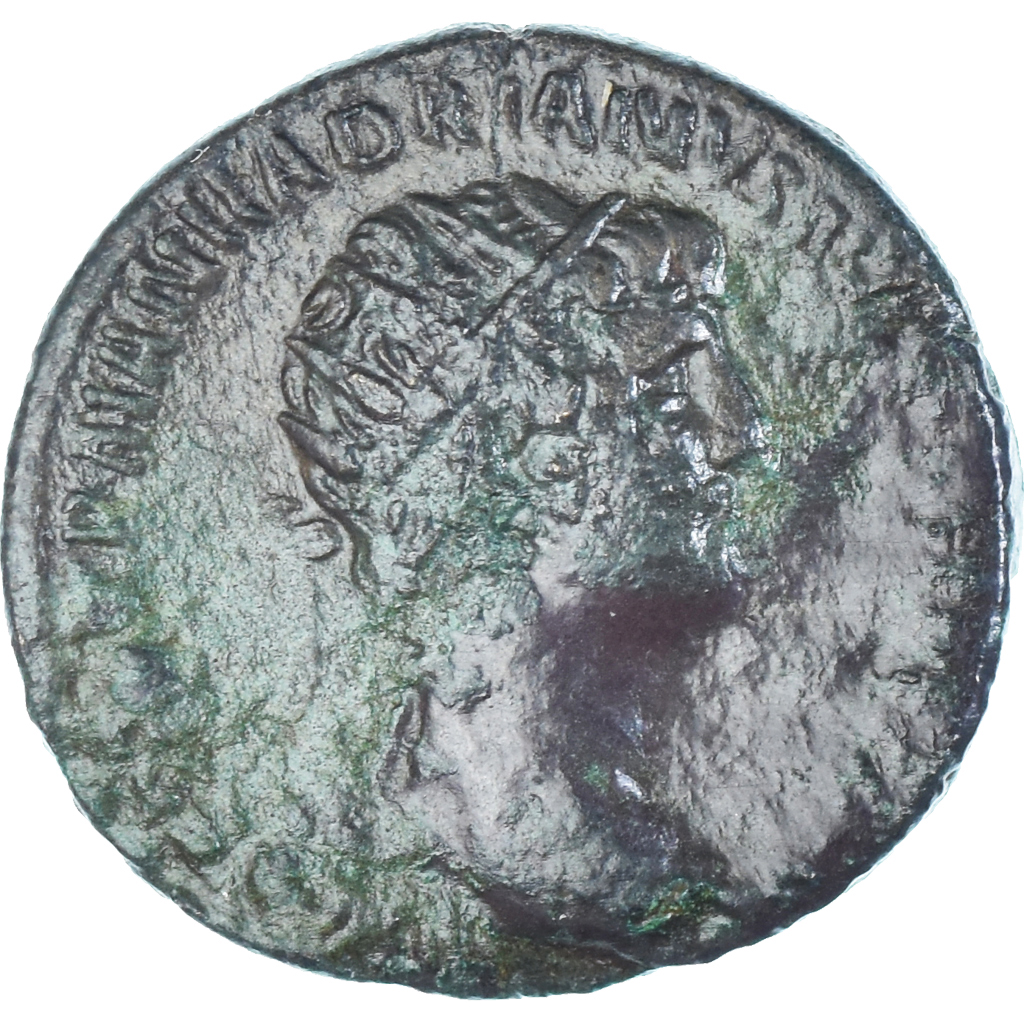Coin, Hadrian, Dupondius, 121, Rome, VF(30-35), Bronze, RIC:478