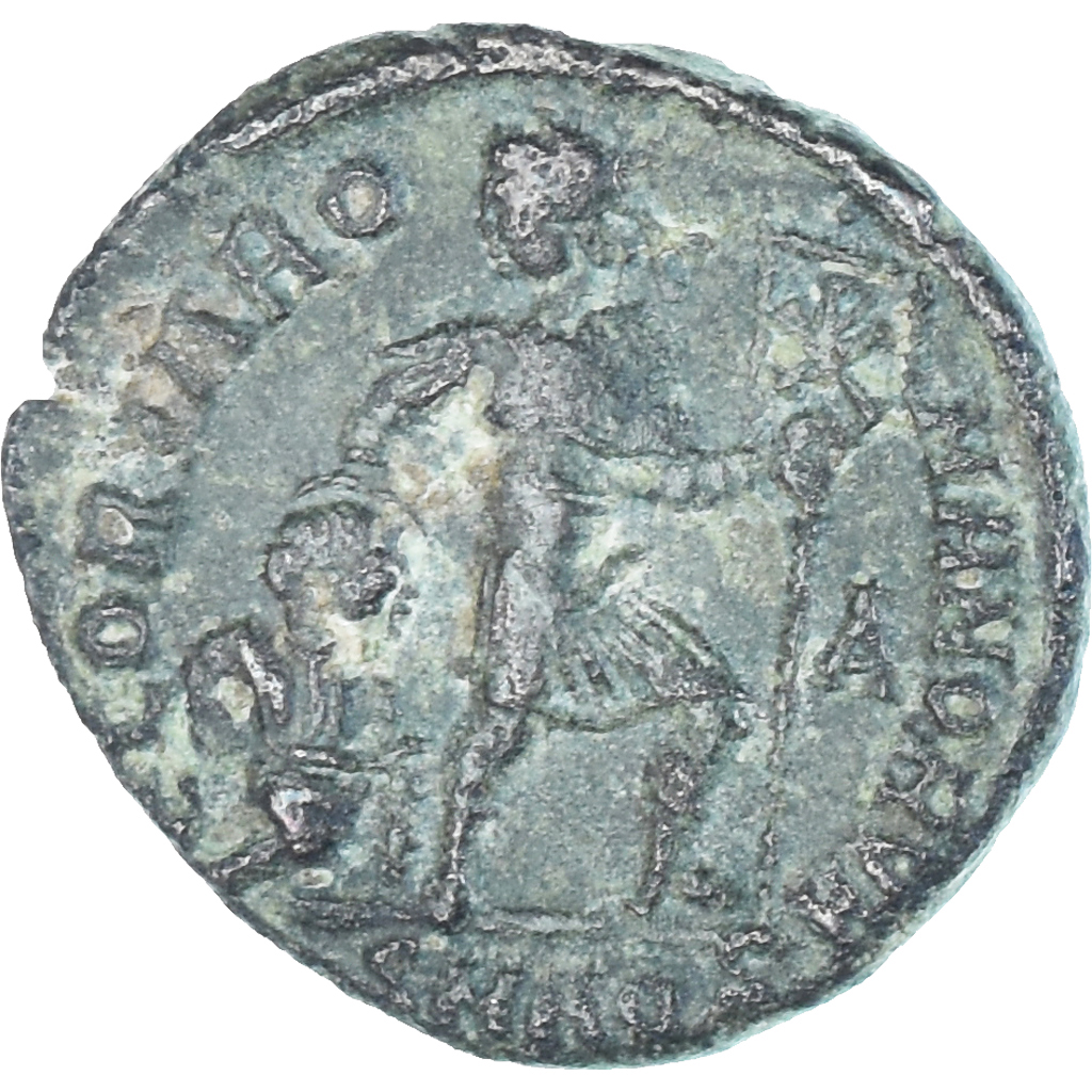 Valentinian I, Follis, 375-378, Aquileia, Bronze, , RIC:17D