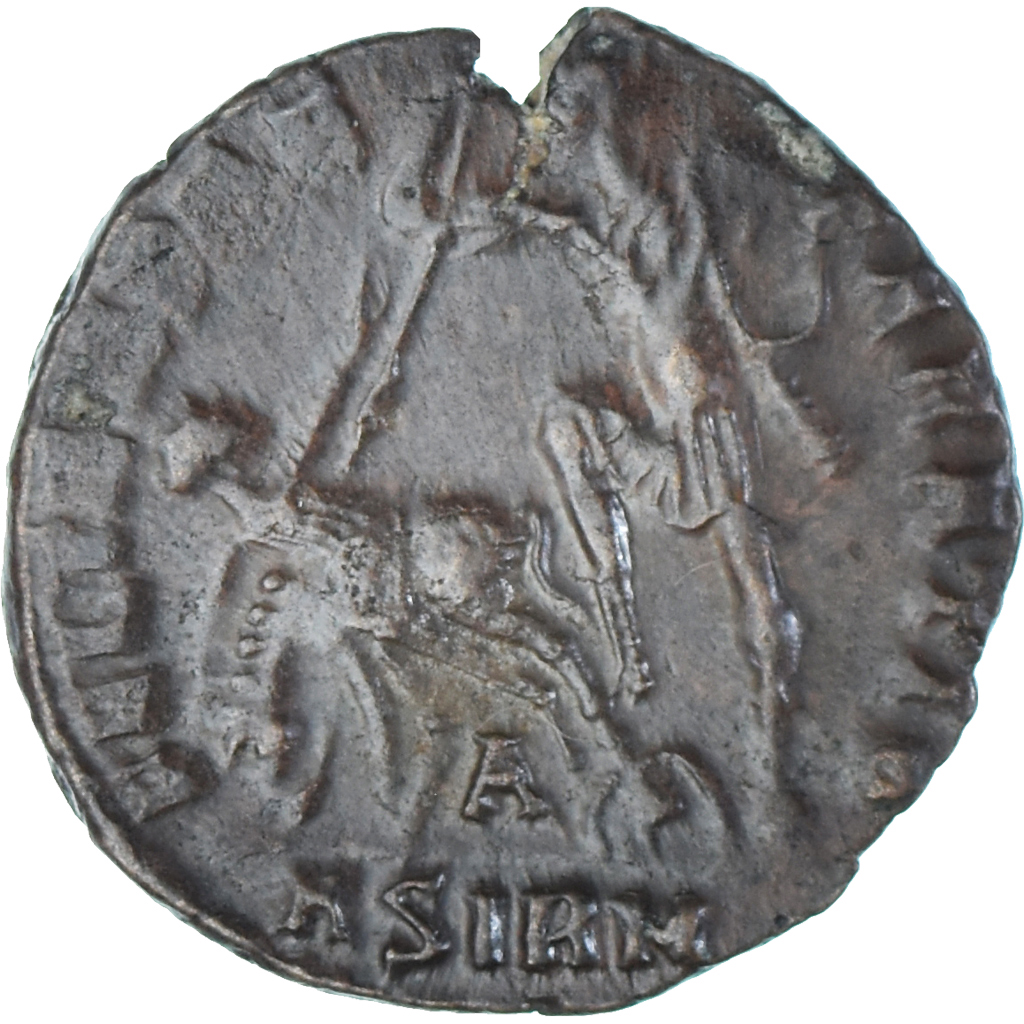 Coin, Constantius II, Follis, 351-355, Sirmium, , Bronze, RIC:40