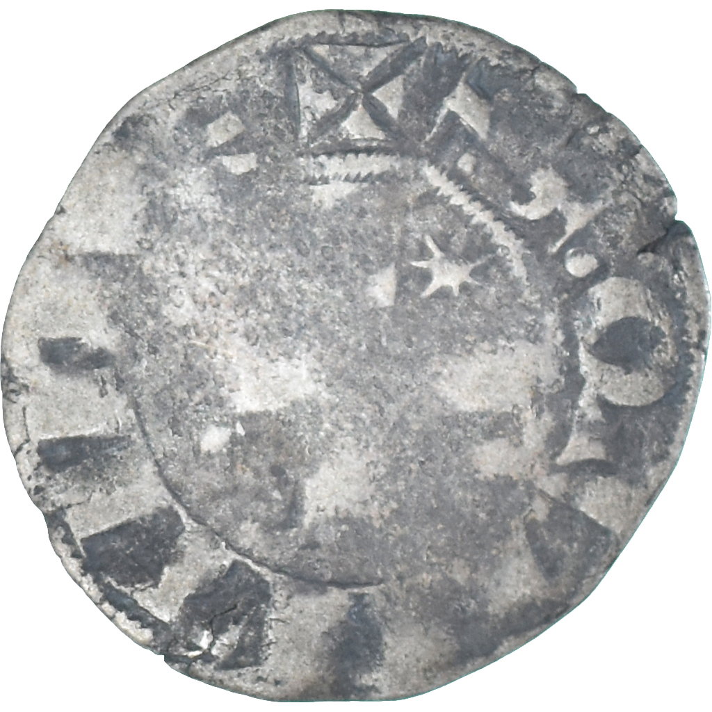 Coin, FRENCH STATES, Comté de Vermandois, Éléonore de Vermandois, Denier