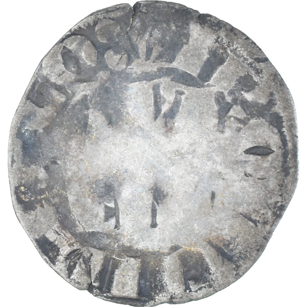 Coin, FRENCH STATES, Comté de Vermandois, Éléonore de Vermandois, Denier