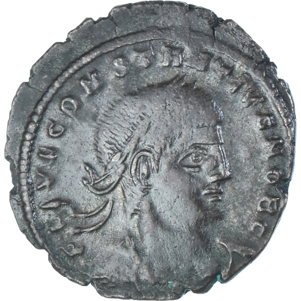 Coin, Constantius II, Follis, 336, Arles, , Bronze, RIC:396