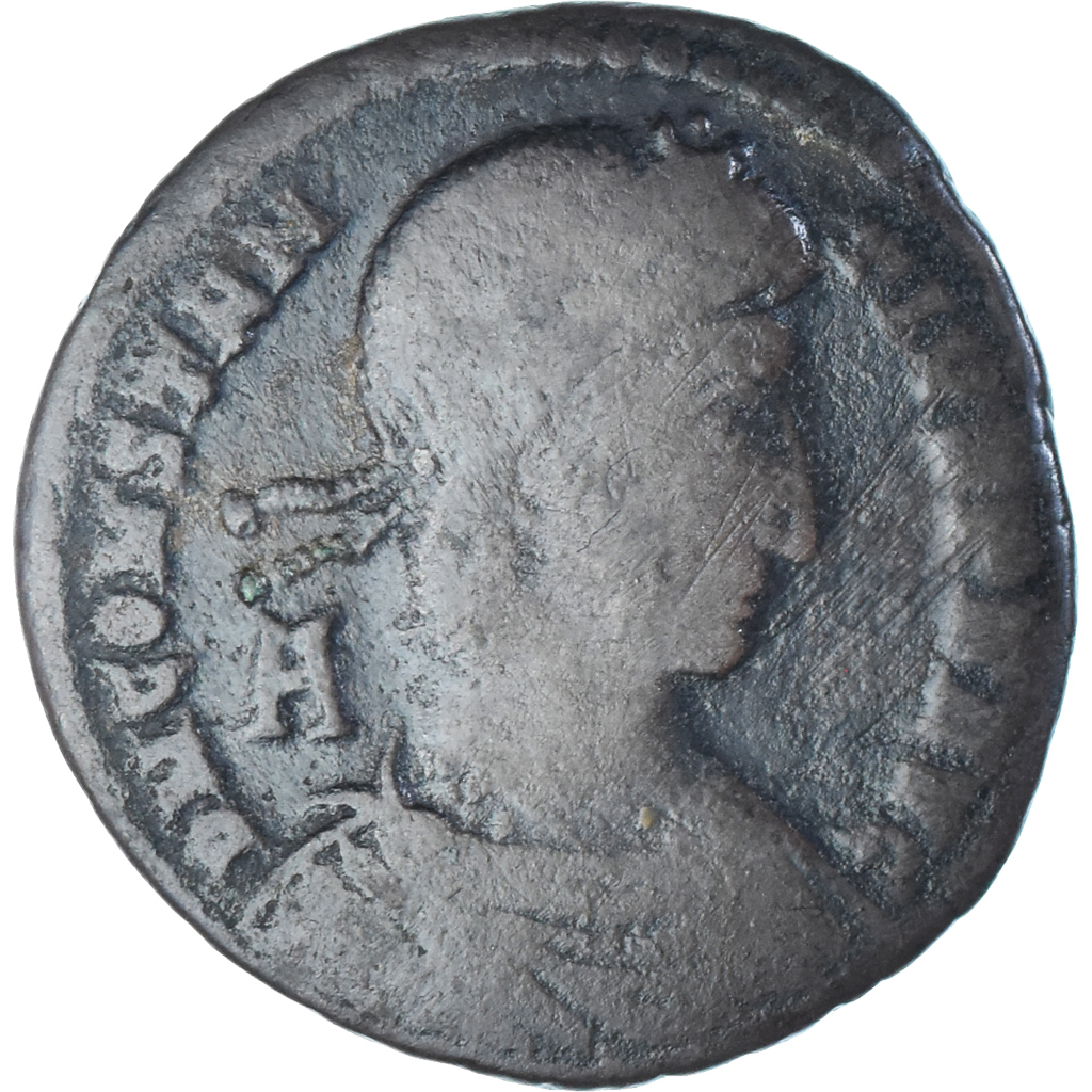 Coin, Constantius II, Maiorina, 348-350, Arles, , Bronze, RIC:118