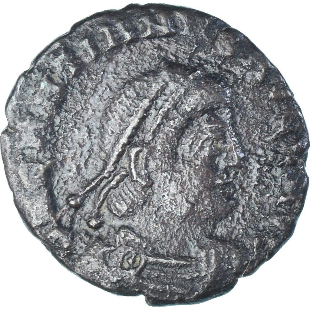 Coin, Gratian, Follis, 367-375, Arles, , Bronze, RIC:15