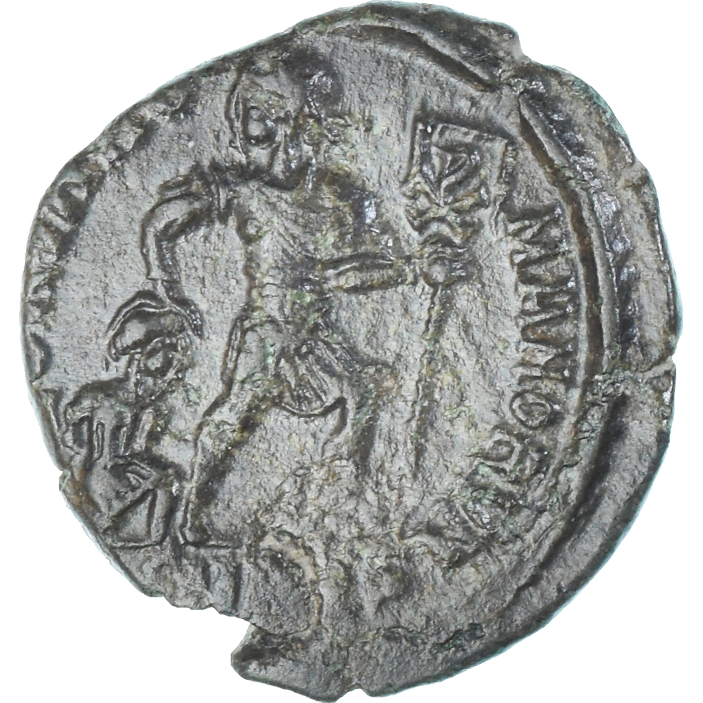 Coin, Gratian, Follis, 367-383, Uncertain Mint, , Bronze