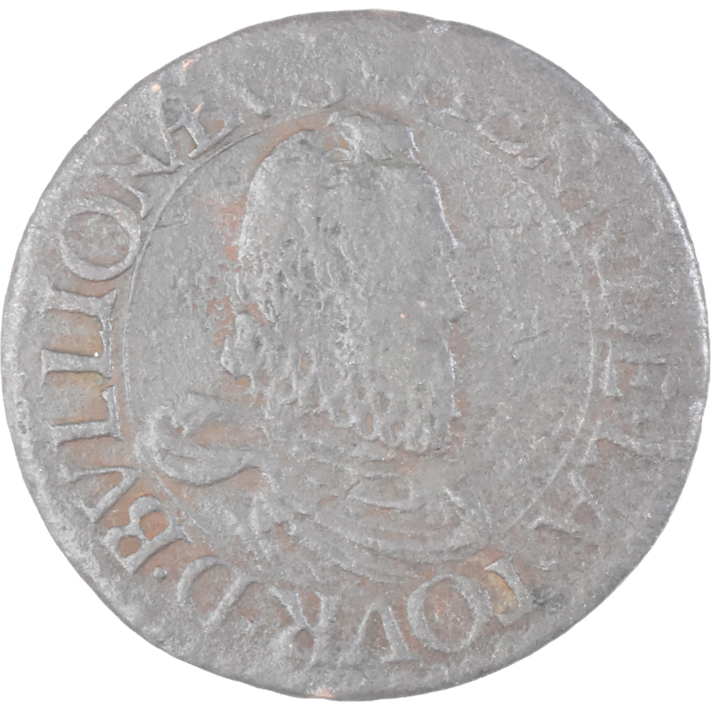 Coin, Principality of Sedan, Henri de la Tour d'Auvergne, Double Tournois, 1614