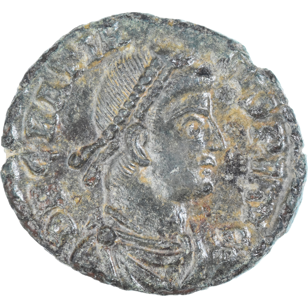 Coin, Gratian, Follis, 375-378, Arles, , Bronze, RIC:19a