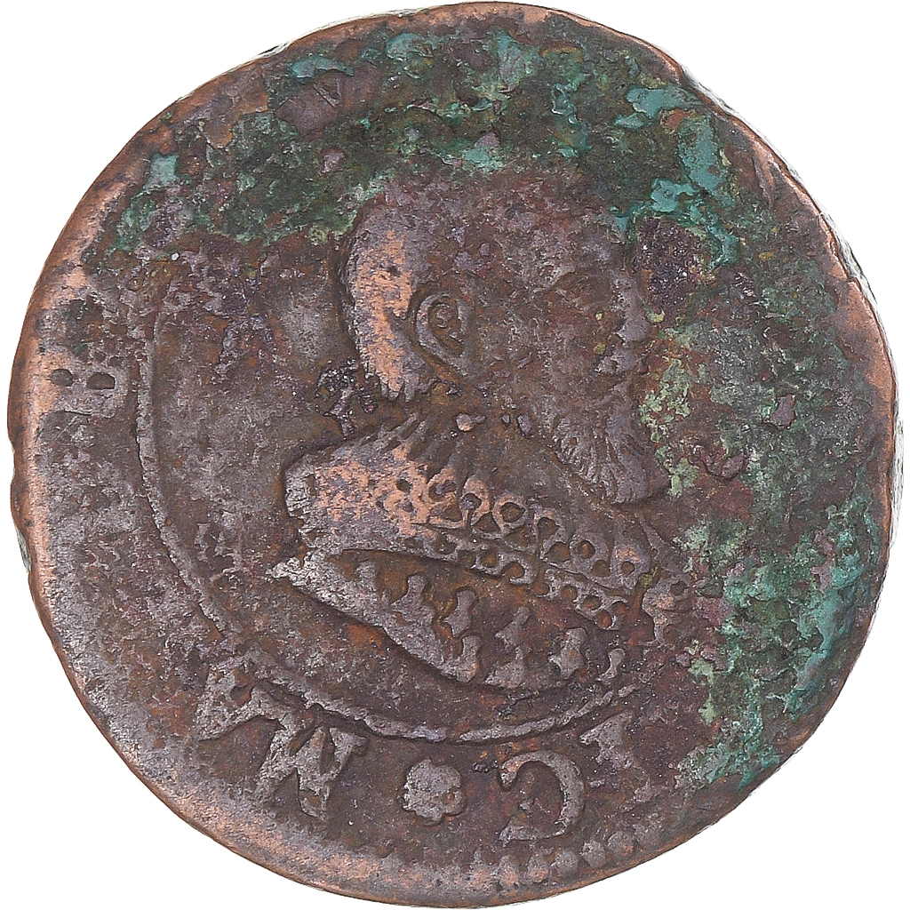 Coin, France, Maximilien I of Bethune, Double Tournois, 1636-41, 