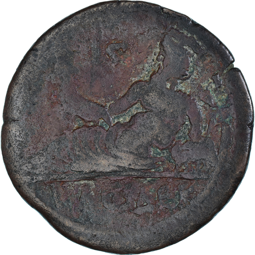 Coin, Hadrian, Drachm, 127-128, Alexandria, , Bronze, RPC:III-5717