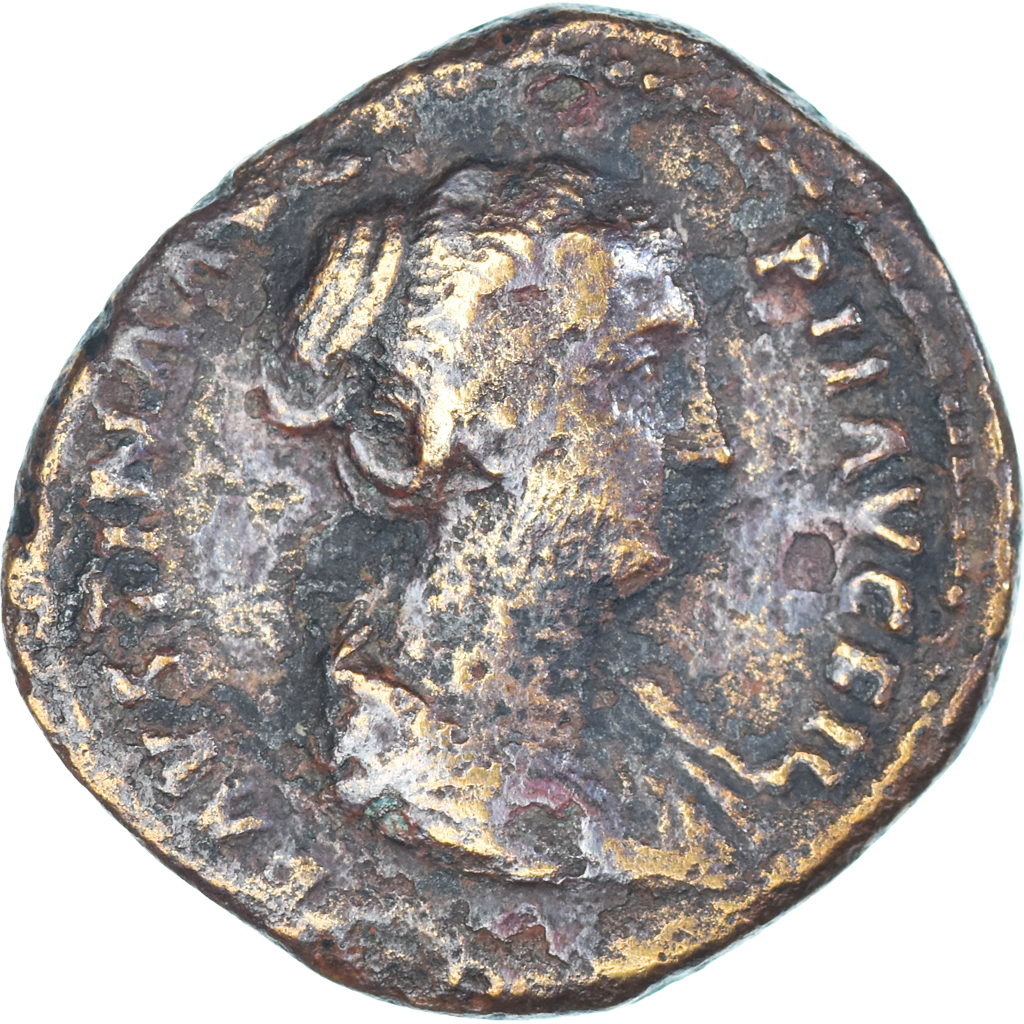 Coin, Faustina II, Dupondius, 145-161, Rome, , Bronze, RIC:1405a
