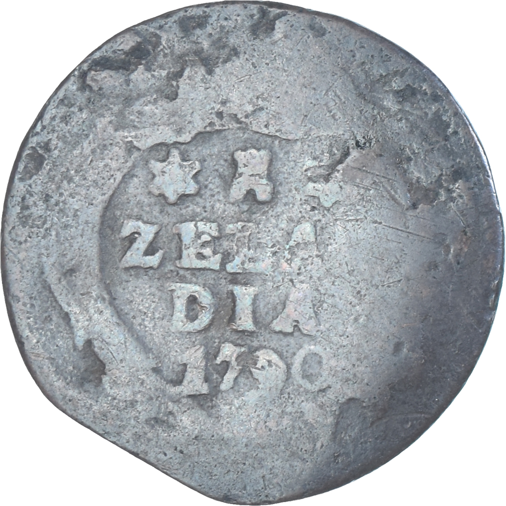 Coin, Netherlands, Duit, 1790, , Copper, KM:101.1