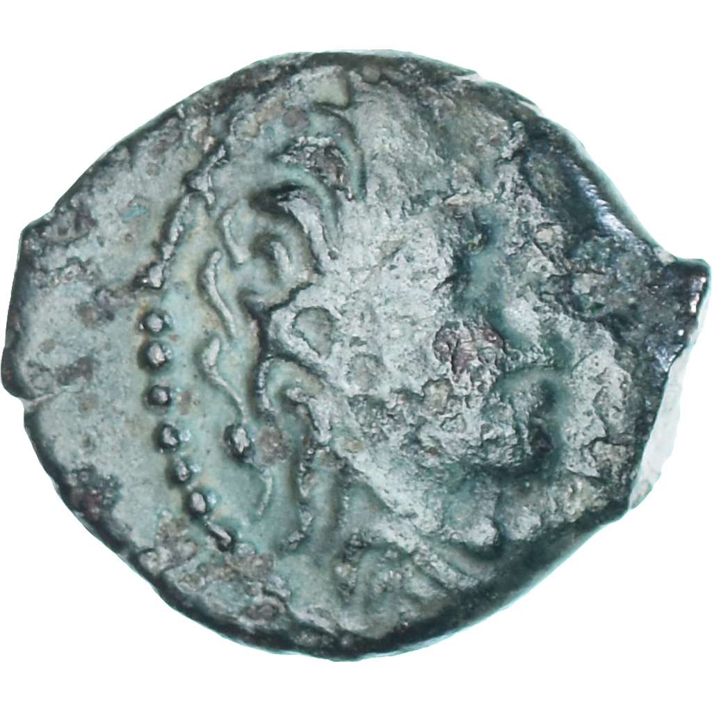 Remi, Carnutes, Bronze AOIIDIACI/A.HIR.IMP au lion, 50-30 BC, Bronze, EF