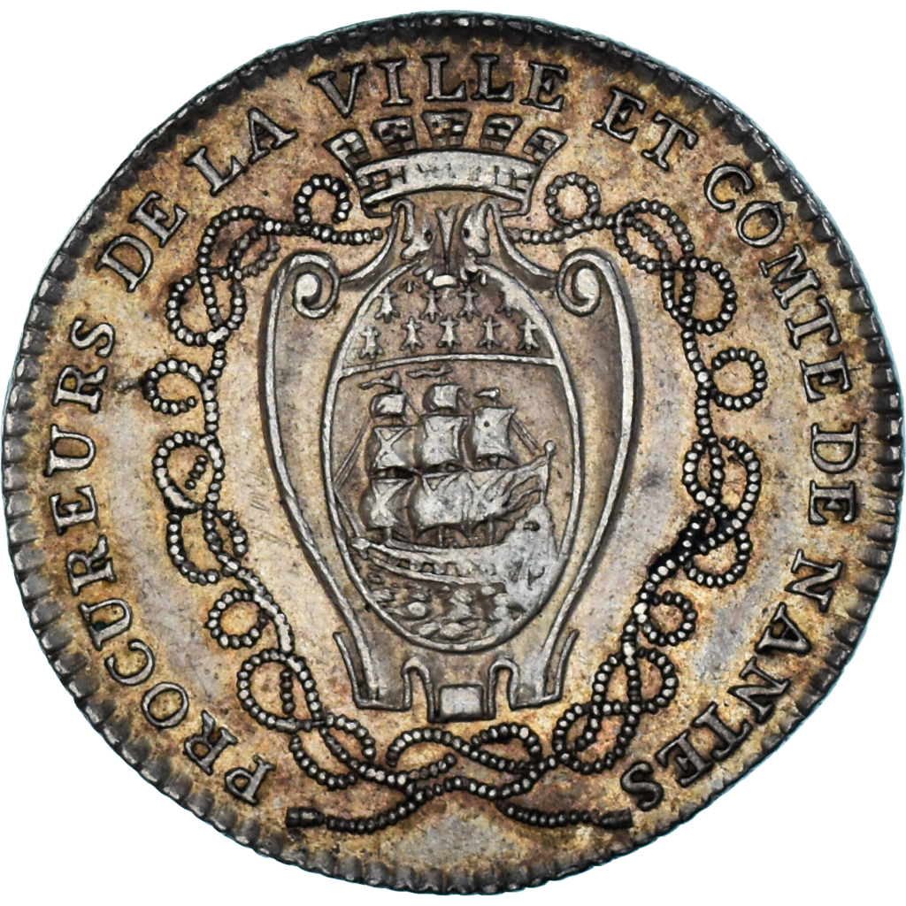 Frankrijk, Token, Louis XVI, Procureurs de la ville et comté de Nantes, ZF+