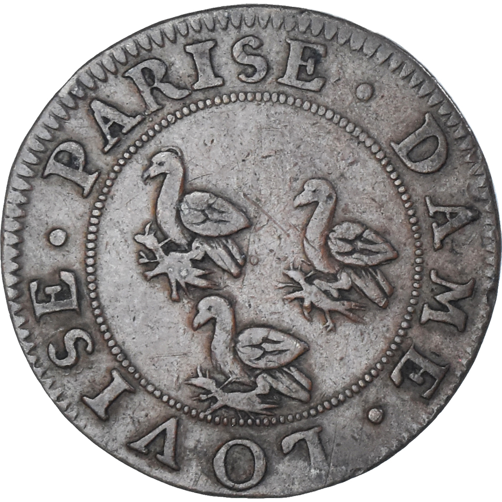 Frankrijk, Token, Bourgogne, V-F de Chevriers, juge d’armes du Mâconnais &