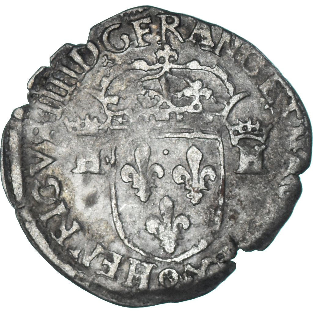 Coin, France, Henri IV, Douzain aux deux H, Uncertain date, Clermont-Ferrand