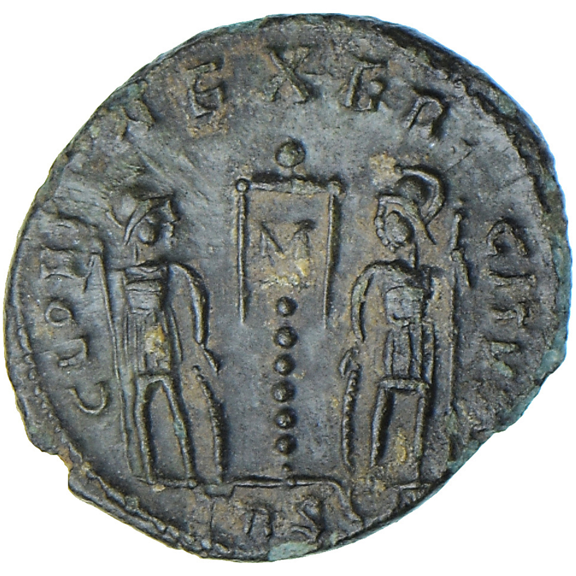 Coin, Constans, Follis, 337-350, Trier, , Bronze, RIC:111