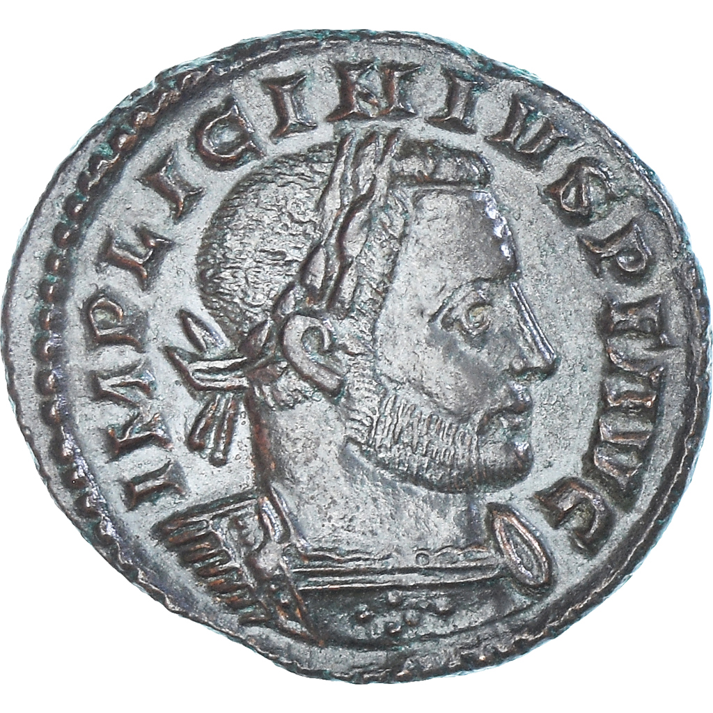 Coin, Licinius I, Follis, 310-312, London, , Bronze, RIC:209c