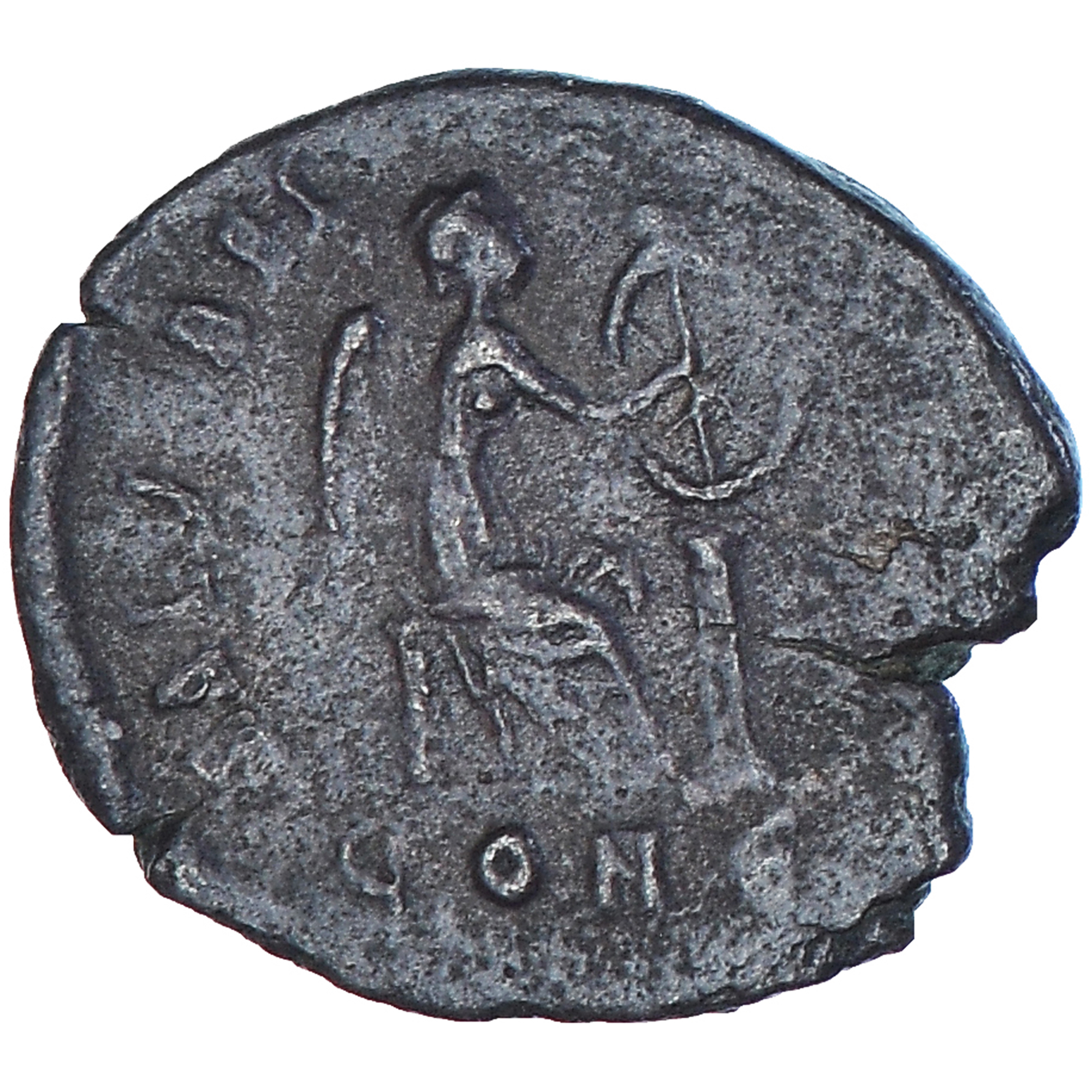 Coin, Aelia Flaccilla, Follis, 378-383, Constantinople, , Bronze