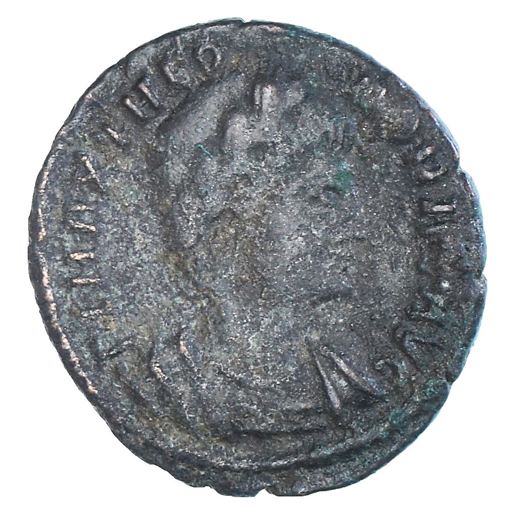 Coin, Theodora, Follis, 337-340, Trier, , Bronze, RIC:65