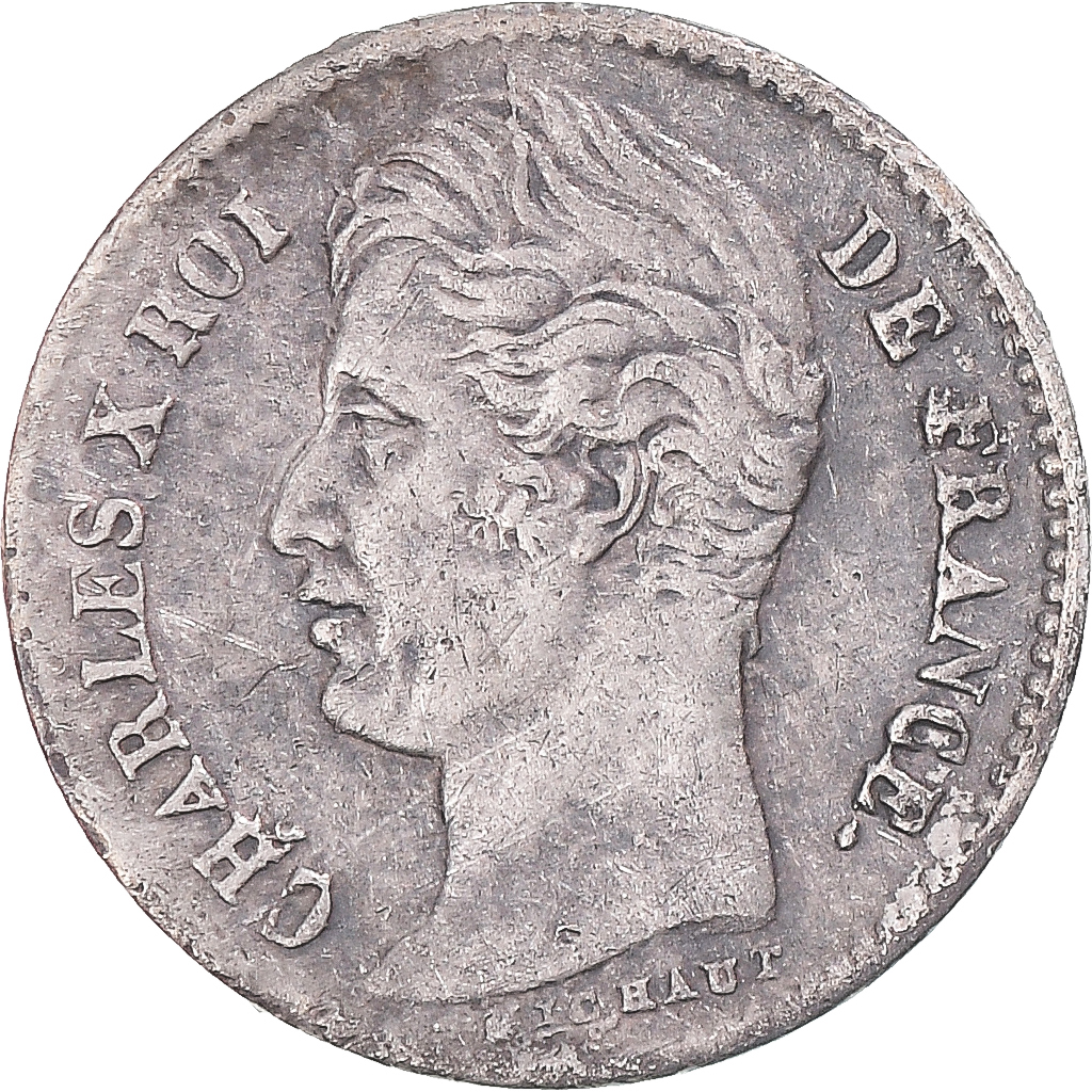 Coin, France, Charles X, 1/4 Franc, 1830, Paris, , Silver, KM:722.1