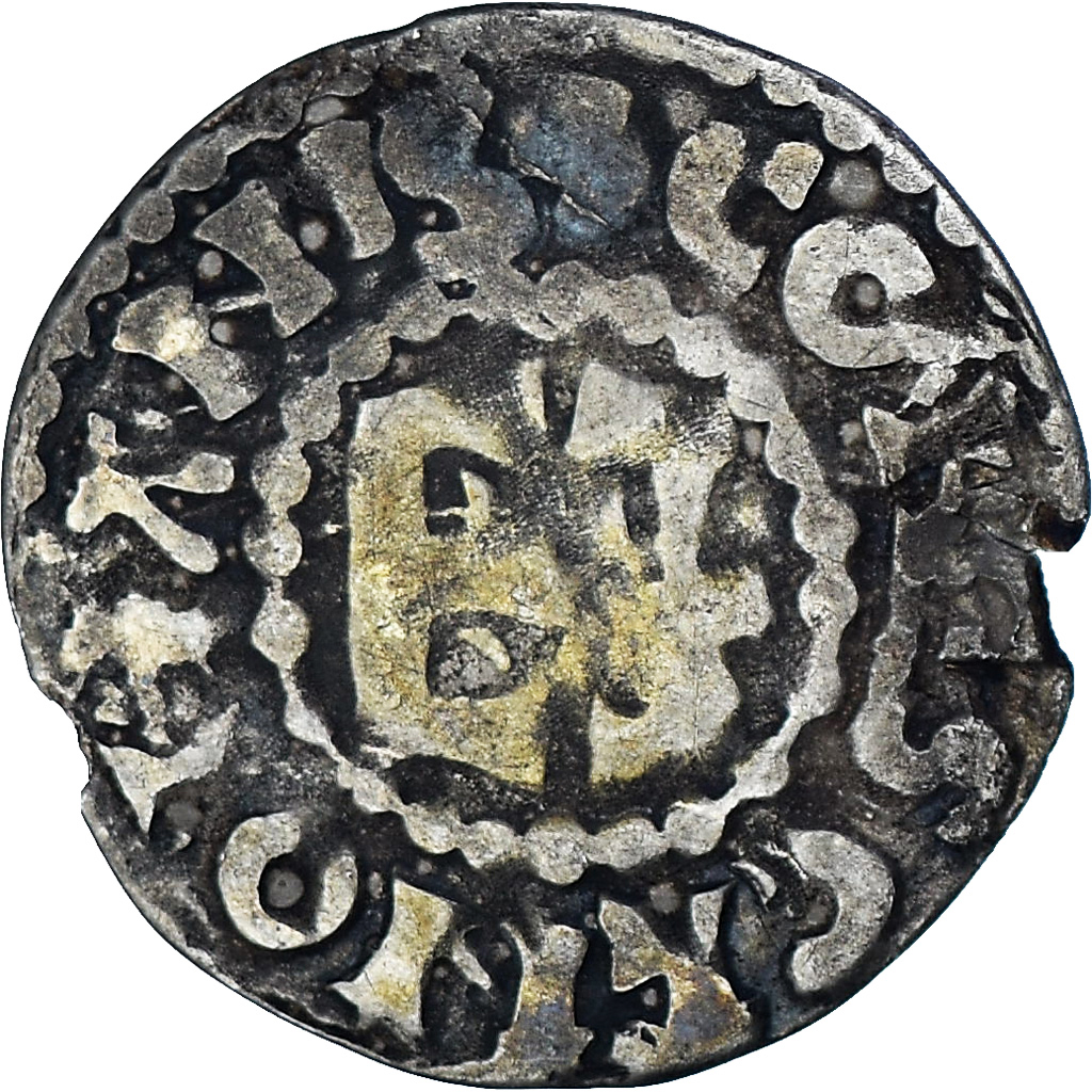 Coin, France, Maine, Herbert I, Denier, ND (1015-1246), Le Mans, 