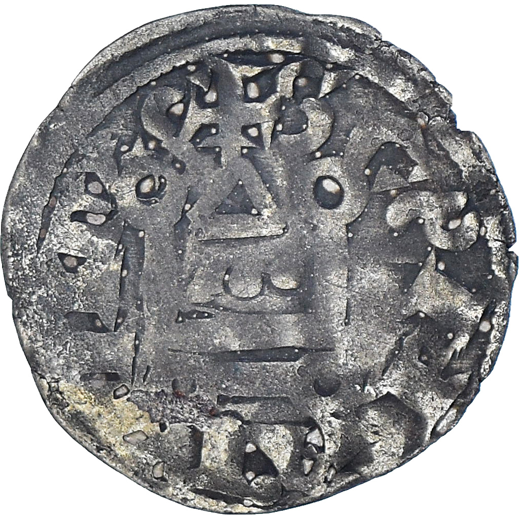 Coin, France, Touraine, Denier, ca. 1150-1200, Saint-Martin de Tours, 